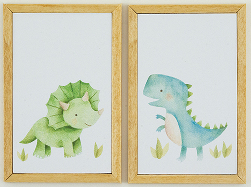 Dinosaur Picture Set of 2